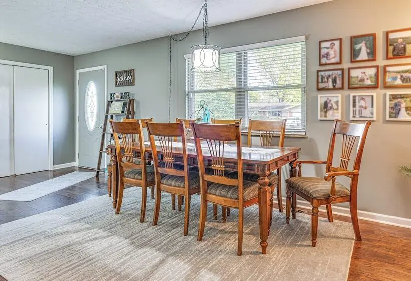 12 Mi To Indianapolis Motor Speedway: Home W/ Deck