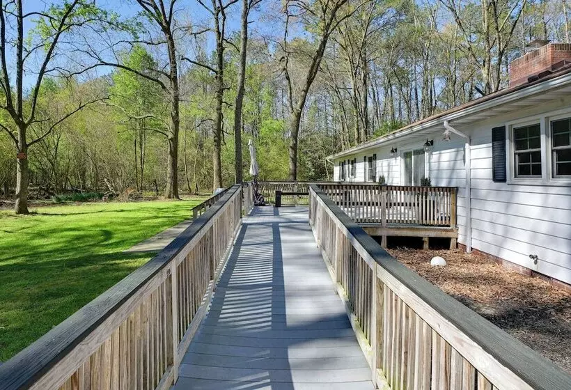 Serene Delmar Nature Escape On 15 Acres!