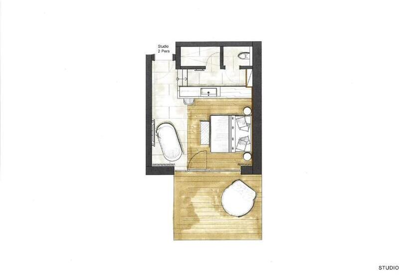 ホテル Ferienanlage Central