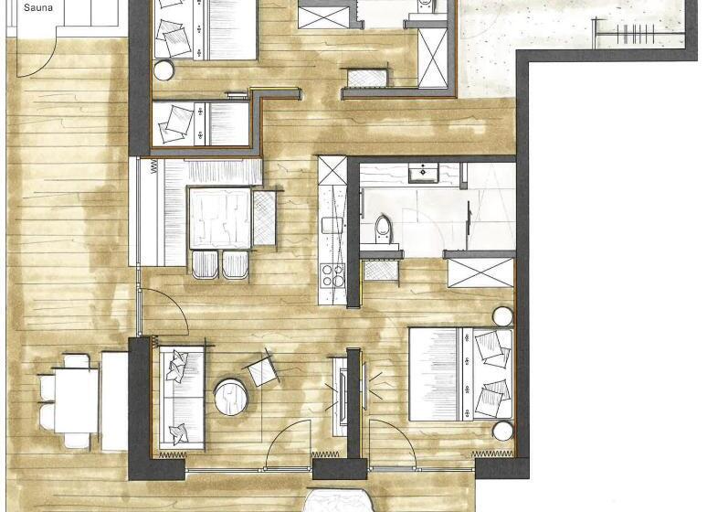 ホテル Ferienanlage Central