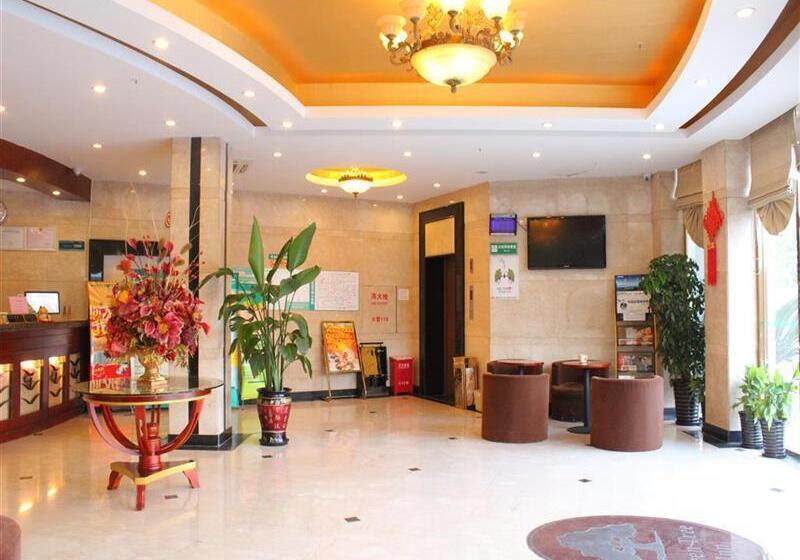 בית מלון כפרי Greentree Inn Shanghai Caoan Road Textile Express