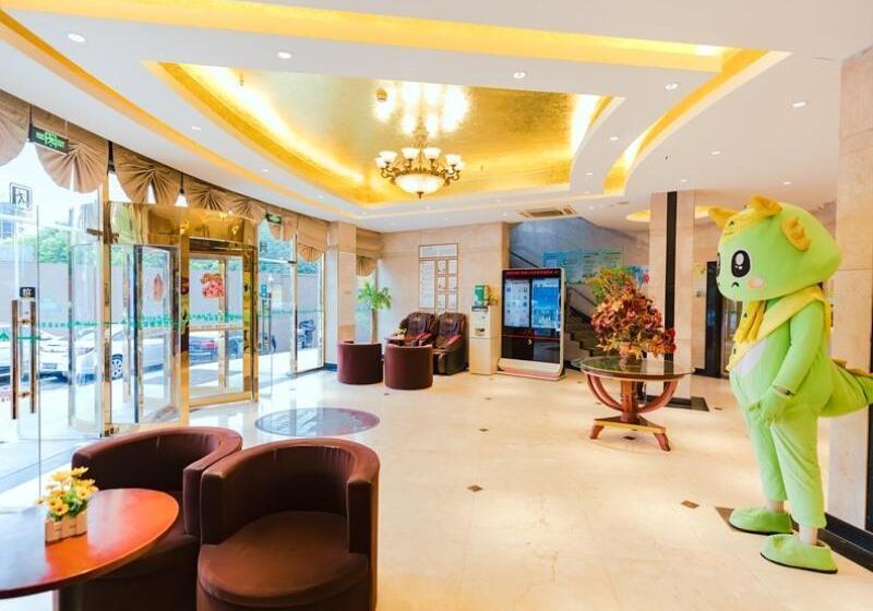 בית מלון כפרי Greentree Inn Shanghai Caoan Road Textile Express