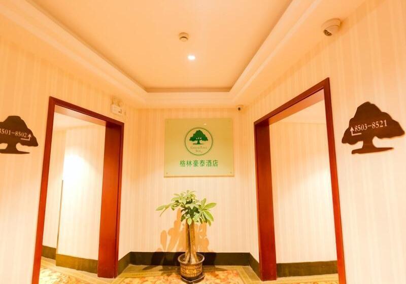 בית מלון כפרי Greentree Inn Shanghai Caoan Road Textile Express