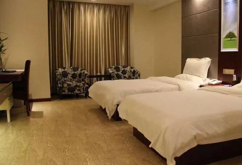 ホテル Greentree Inn Nantong Tongzhou Shiji Avenue Jianghaihuangdu Express