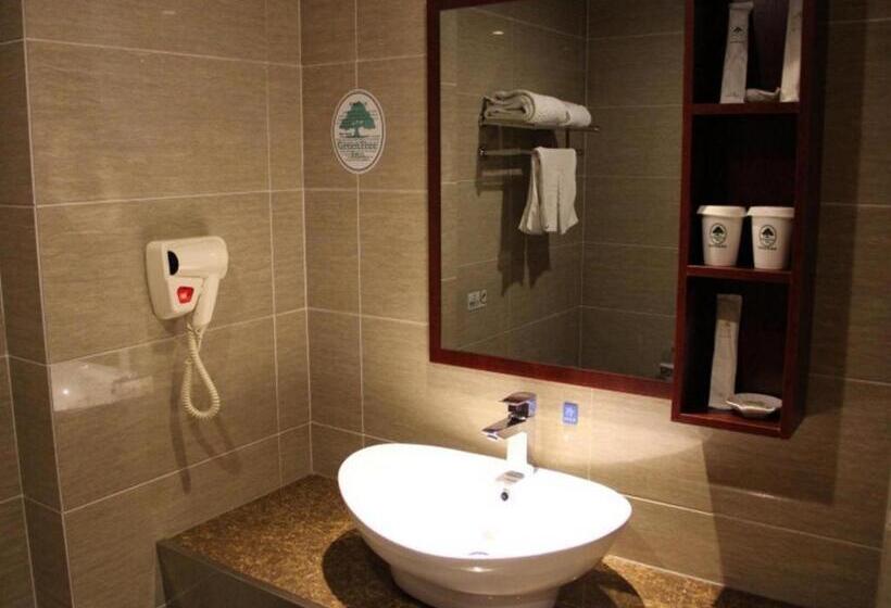 فندق Greentree Inn Nantong Tongzhou Shiji Avenue Jianghaihuangdu Express