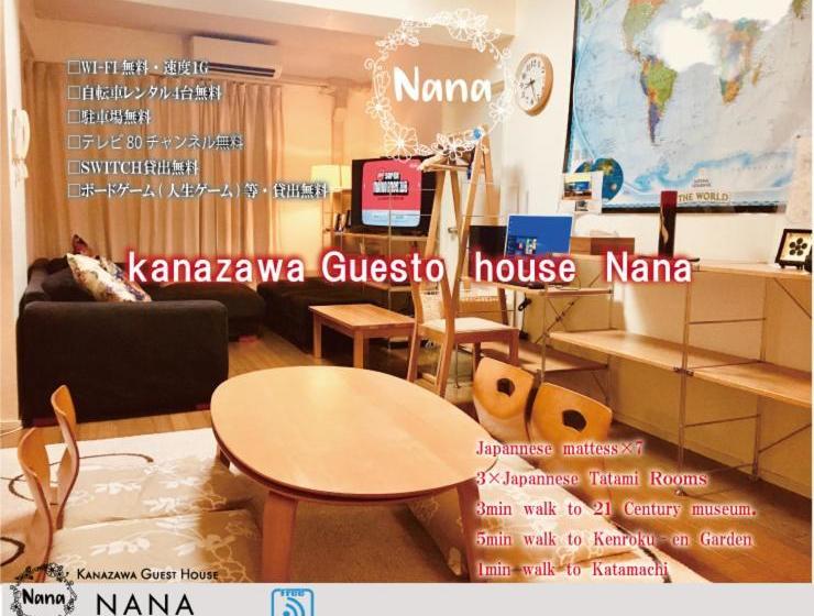 فندق Kanazawa Guest House Nana