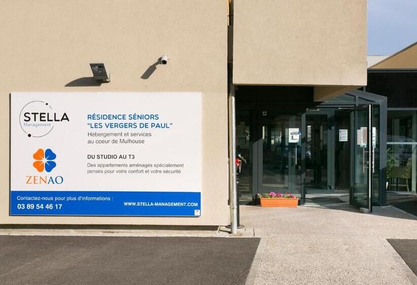 בית מלון כפרי Zenao Appart Hôtels Mulhouse