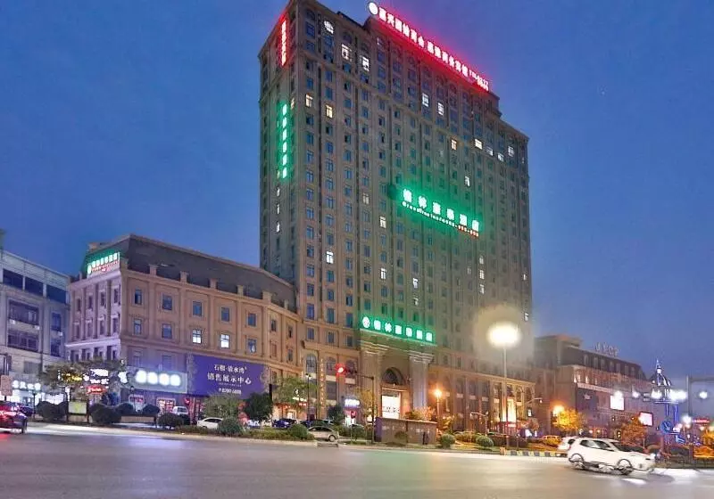 Hotelli Greentree Inn Jiaxing Xiuzhou District Wangjiangjin Town