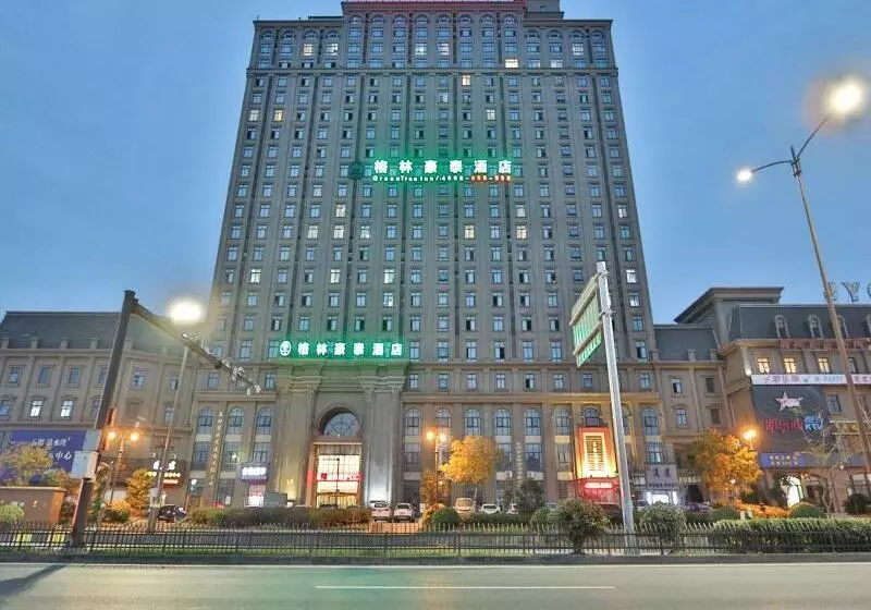 Hotelli Greentree Inn Jiaxing Xiuzhou District Wangjiangjin Town