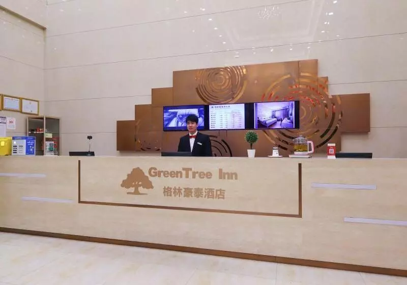 Hotelli Greentree Inn Jiaxing Xiuzhou District Wangjiangjin Town