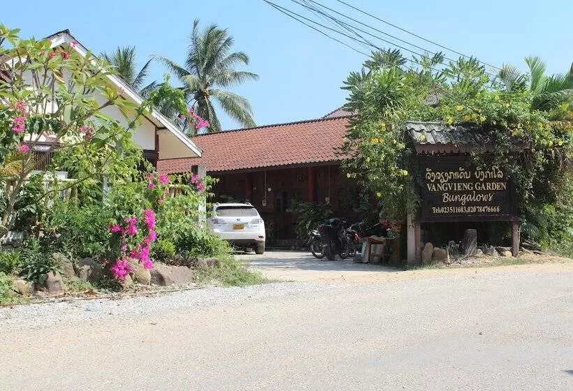 ホテル Vang Vieng Garden Bungalow