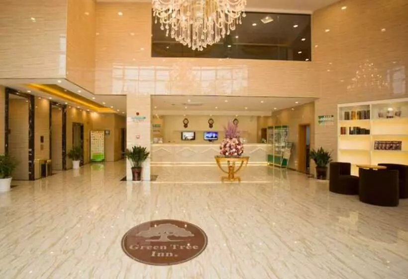 Hotelli Greentree Inn Jiangsu Huaian Kangjian W) Road Xian Road Business