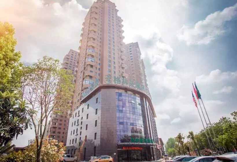 Hotelli Greentree Inn Jiangsu Huaian Kangjian W) Road Xian Road Business