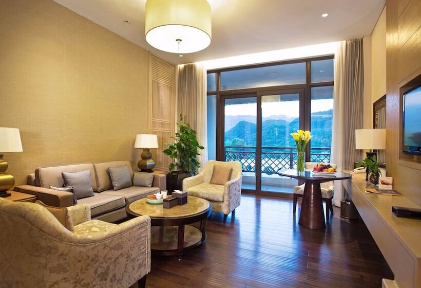 בית מלון כפרי Dahongpao Resort Wuyi Mountain