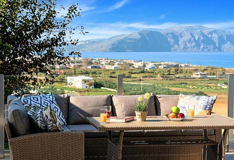 Cretan Sunset Villa Heated Pool