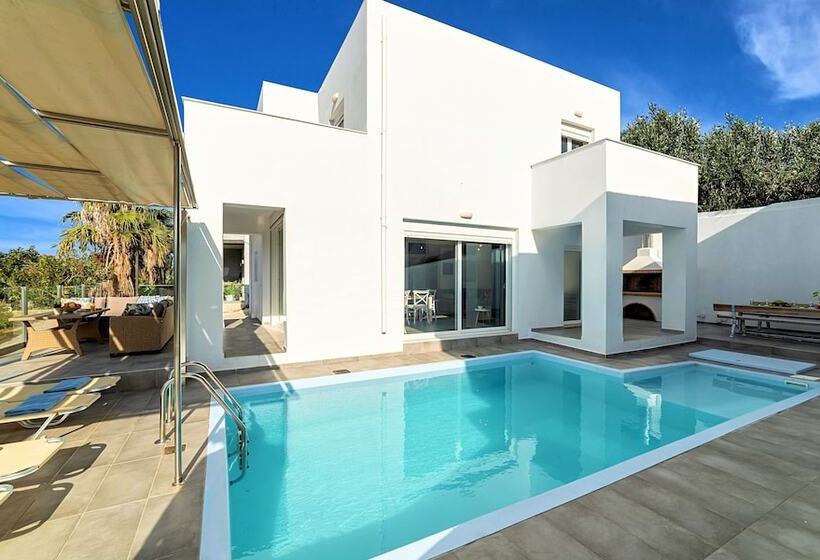 Cretan Sunset Villa Heated Pool