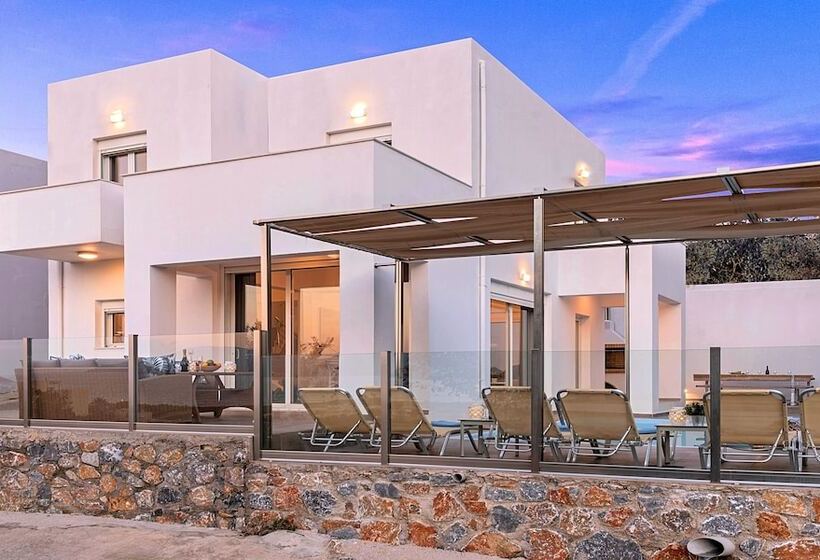 Cretan Sunset Villa Heated Pool