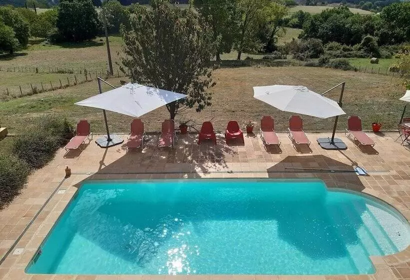 ペンション Ferme De Lagrave