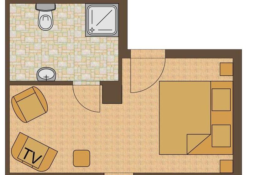 펜션 Berggasthof Pechhäusl