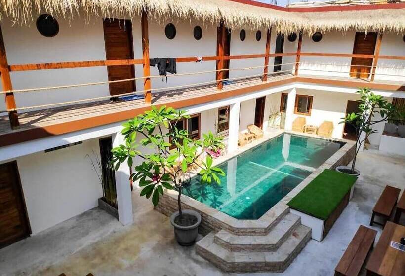 ユースホステル Gili Pirates Dive & Bnb
