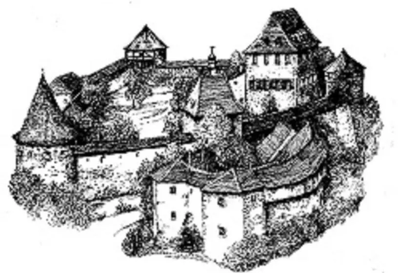 Retkeilymaja Gasthof Zur Burg
