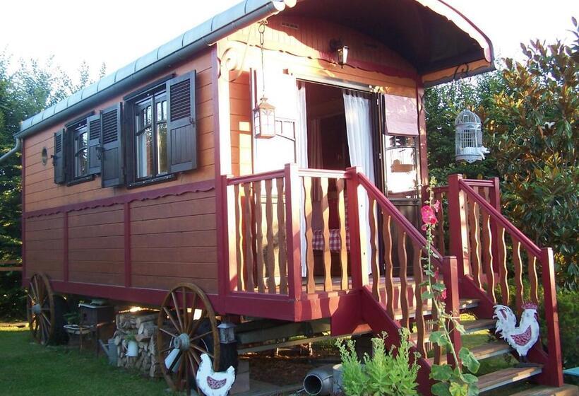 פנסיון La Roulotte De La Vallée Du Lot