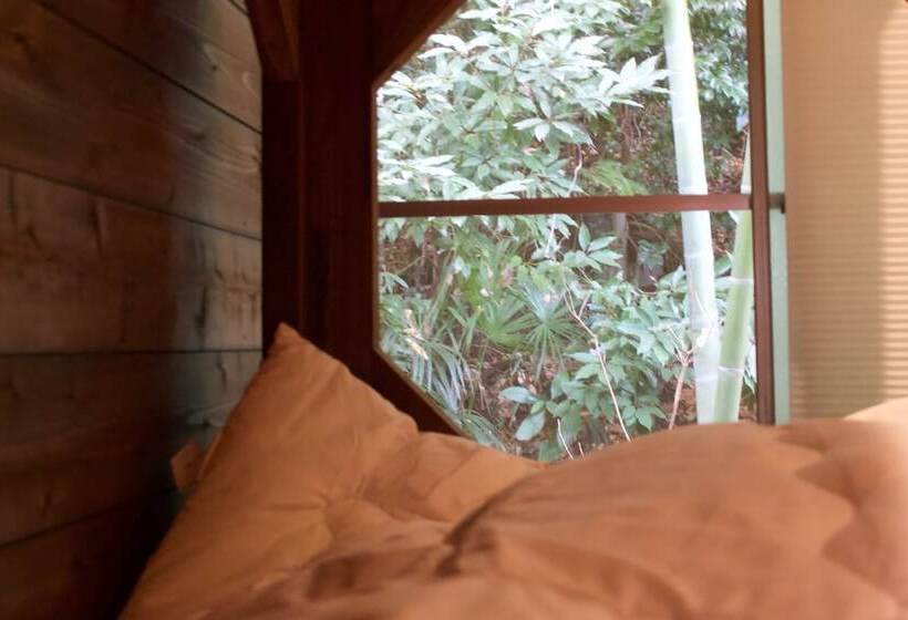 بنسيون Kazenomori Kitchen  Hostel