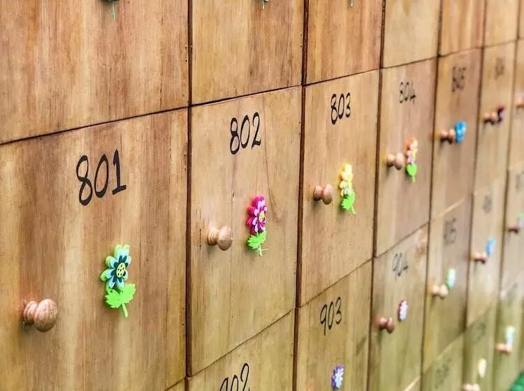 カプセルホテル Kea Garden Mini Chalet   Hostel