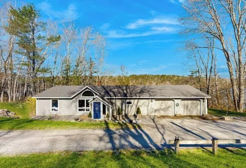 Gorgeous Waterfront Home On Westport Island With 2 Sunrooms