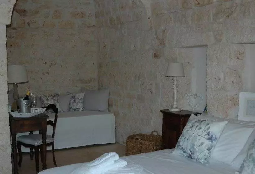 ベッドアンドブレックファースト Villa De Luxe Avec Piscine   Trullo Ulivi Al Sole