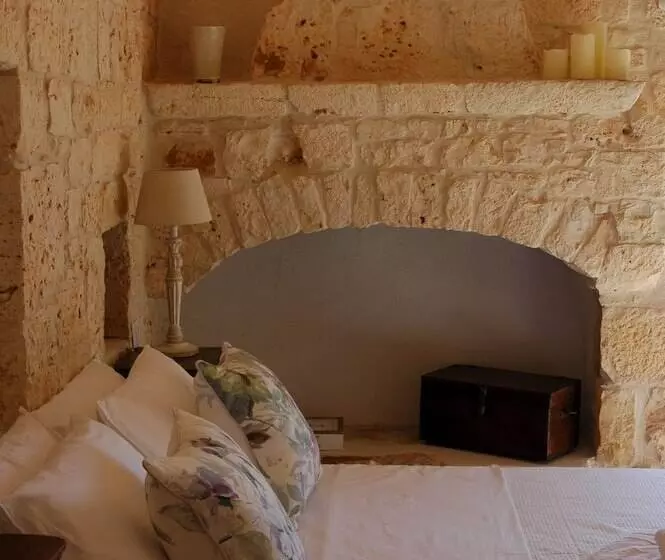 ベッドアンドブレックファースト Villa De Luxe Avec Piscine   Trullo Ulivi Al Sole