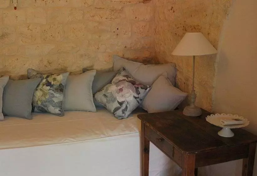 ベッドアンドブレックファースト Villa De Luxe Avec Piscine   Trullo Ulivi Al Sole