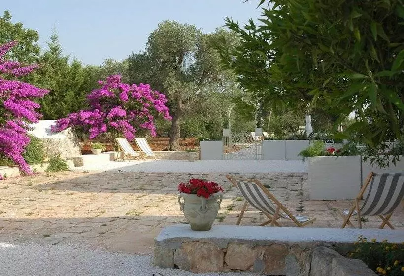 ベッドアンドブレックファースト Villa De Luxe Avec Piscine   Trullo Ulivi Al Sole