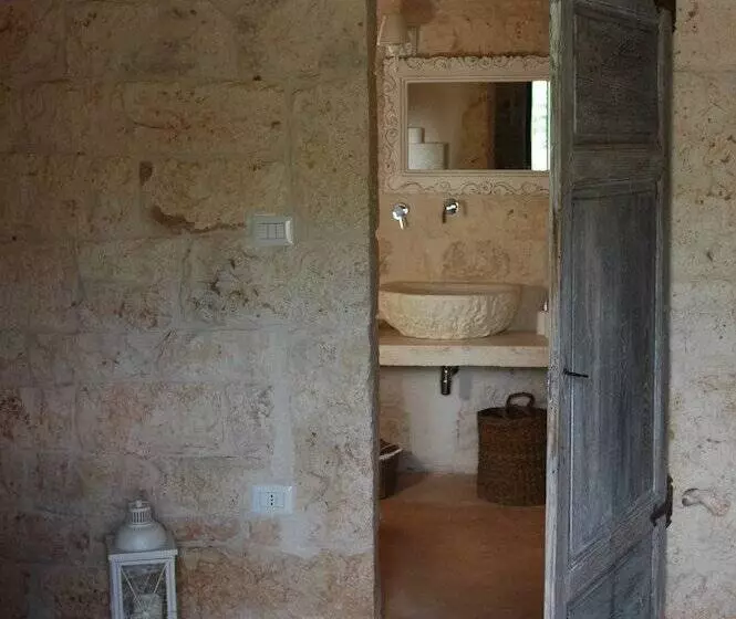 ベッドアンドブレックファースト Villa De Luxe Avec Piscine   Trullo Ulivi Al Sole