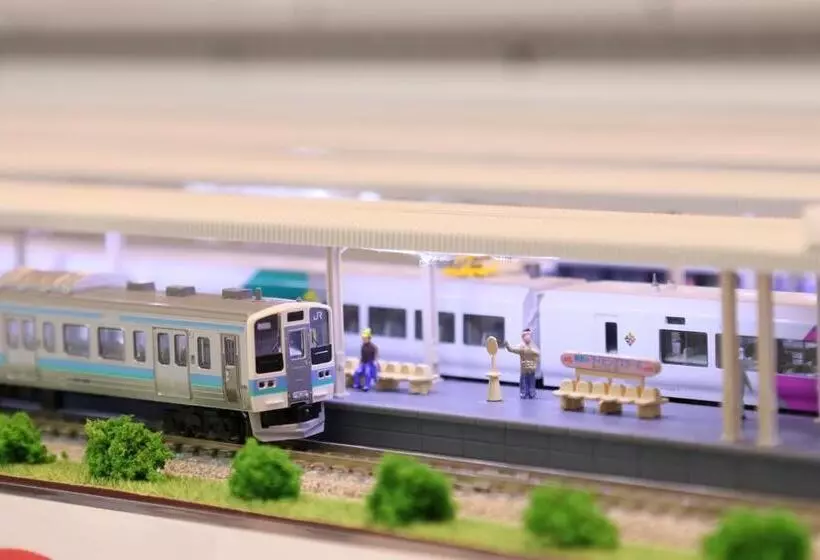 پانسیون Tetsu No Ya Guesthouse For Railfans