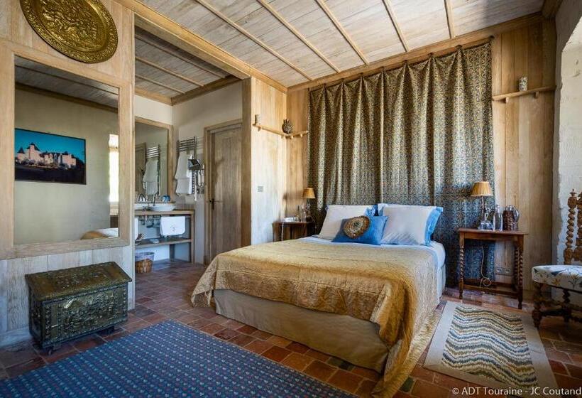 مبيت وإفطار Hôtel Du Château Du Rivau