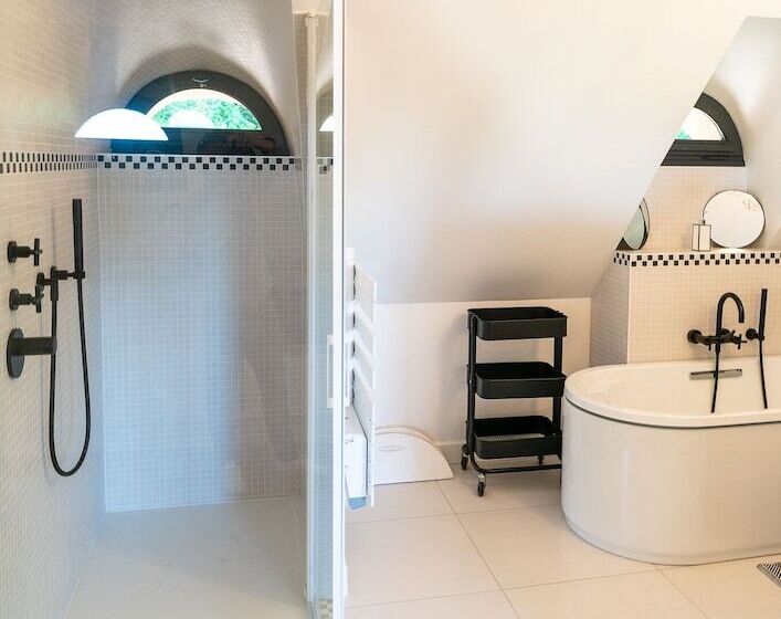 تختخواب و صبحانه New Cottage & Spa De Nage Guesthouse