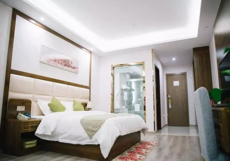 ホテル Greentree Inn Chaohu West Health Road Aixin Hospital Business