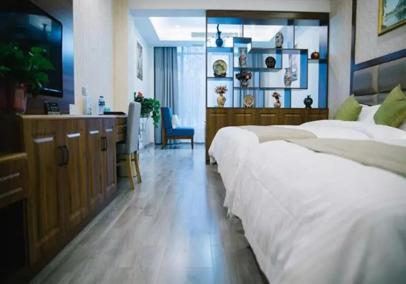 ホテル Greentree Inn Chaohu West Health Road Aixin Hospital Business