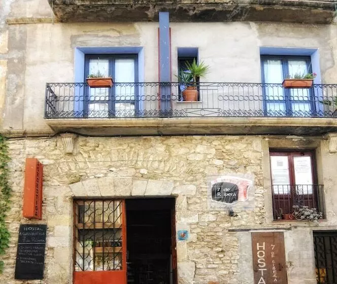 ペンション Hostal Agrobotiga 7 De Ribera