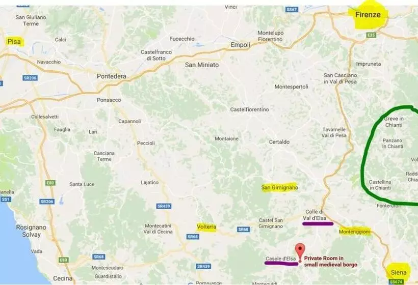 ペンション Private Room In Small Medieval Borgo