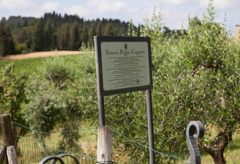 Szálloda Fattoria Poggio Capponi