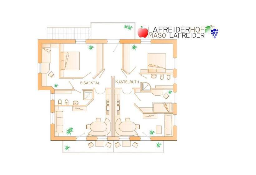 בית מלון כפרי Lafreiderhof