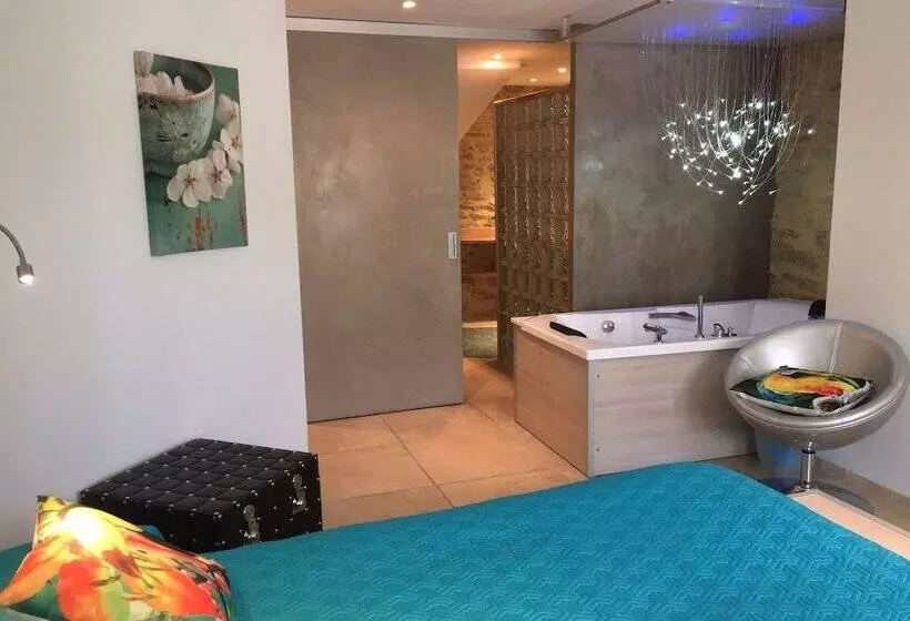 ペンション Chambres Du Vieux Bistrot