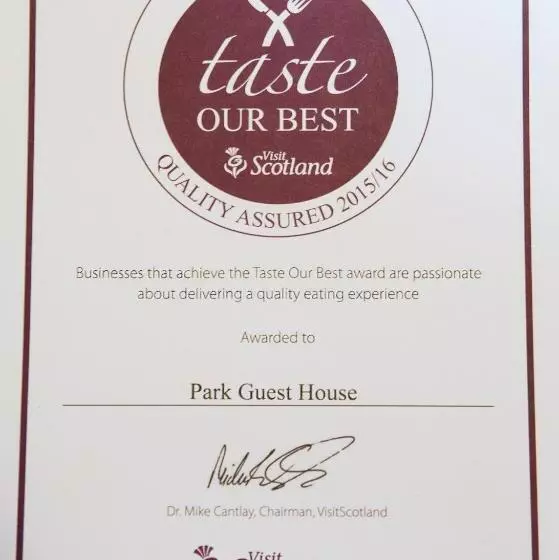 ペンション The Park Guest House, Stornoway