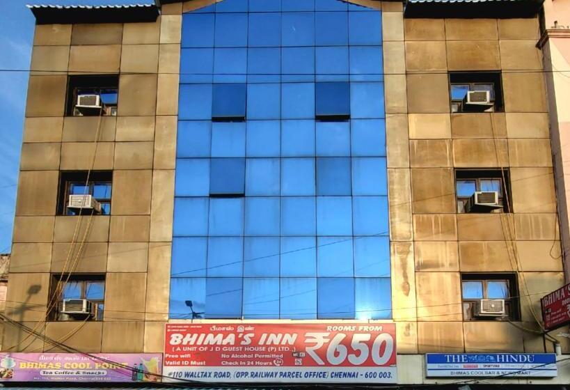 הוסטל Bhimas Inn Puratchi Thalaivar Dr M G Ramachandran Central Railway Station Chennai