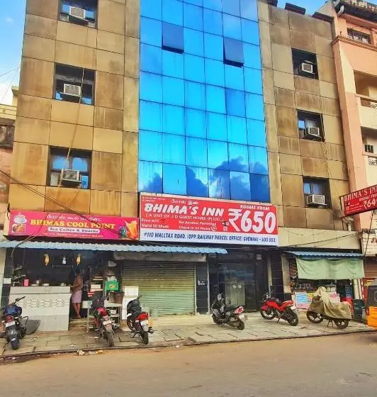 هاستل Bhimas Inn  Puratchi Thalaivar Dr M G Ramachandran Central Railway Station Chennai
