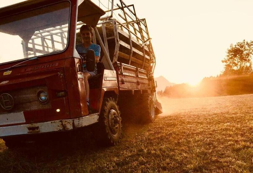 فندق Bergbauernhof Stauder   Hirschbergalpakas