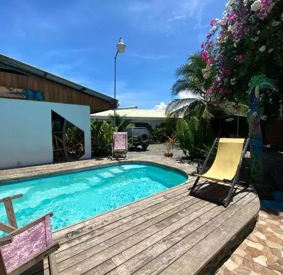 ペンション Cabinas Cahuita