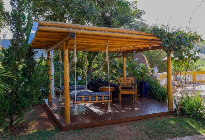 فندق صغير Pousada Vale Do Dinossauro